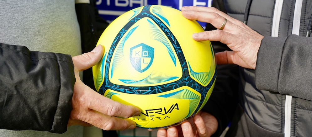 New league branded balls!